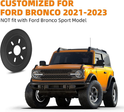 3 Side Light-Emitting Spare Tire Brake Light for Ford Bronco 2021 2022 2023