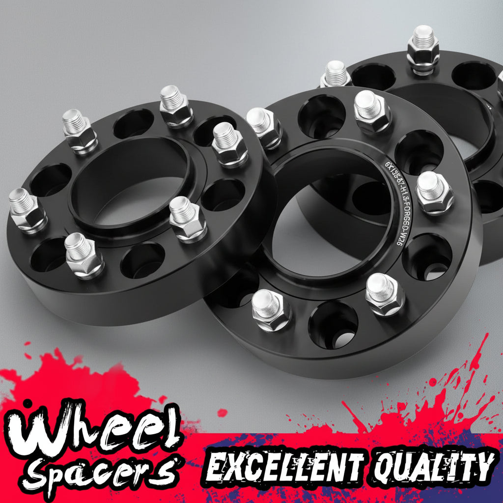 1.5" (38mm) Hub-Centric Wheel Spacers 6x135 for 2004-2014 Ford F-150/Expedition/Mark LT - M14x2, 87.1mm Bore