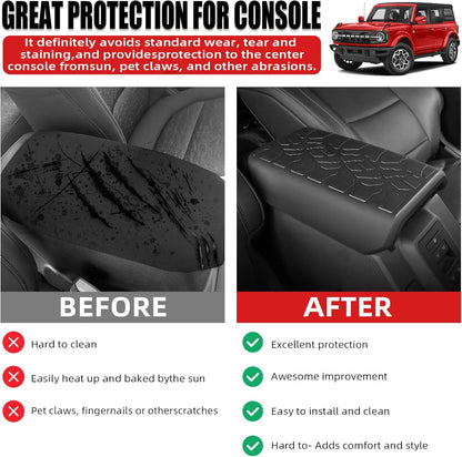 Waterproof TPE Armrest Cover for 2021-2024 Ford Bronco - Pet Scratch Protection