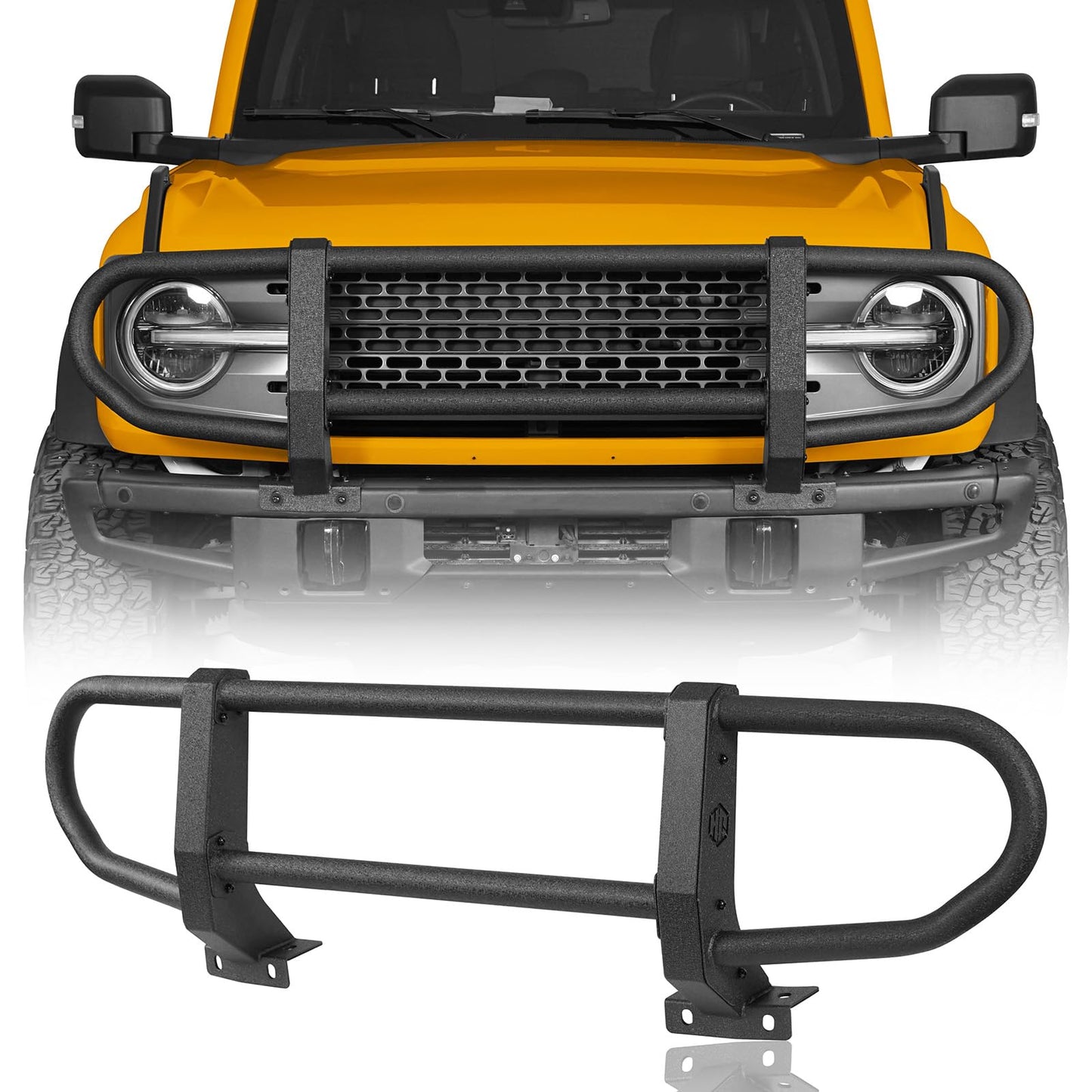 Bronco Full Bull Bar Front Bumper Grille Guard