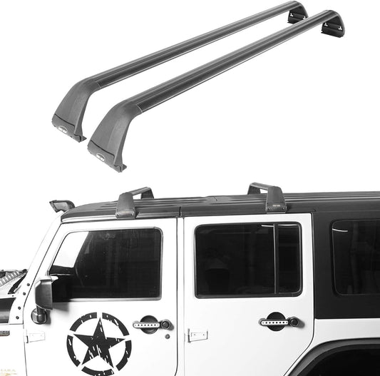 Roof Rack Cross Bars for Jeep Wrangler JK JL Gladiator JT 2007-2024