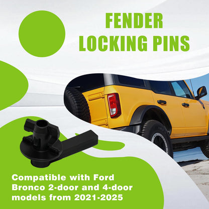 Fender Flare Locking Pins for Bronco