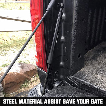 Tailgate Assist for 2015-2026 F-150 – Stainless Steel, Quiet Controlled Descent, Bolt-On