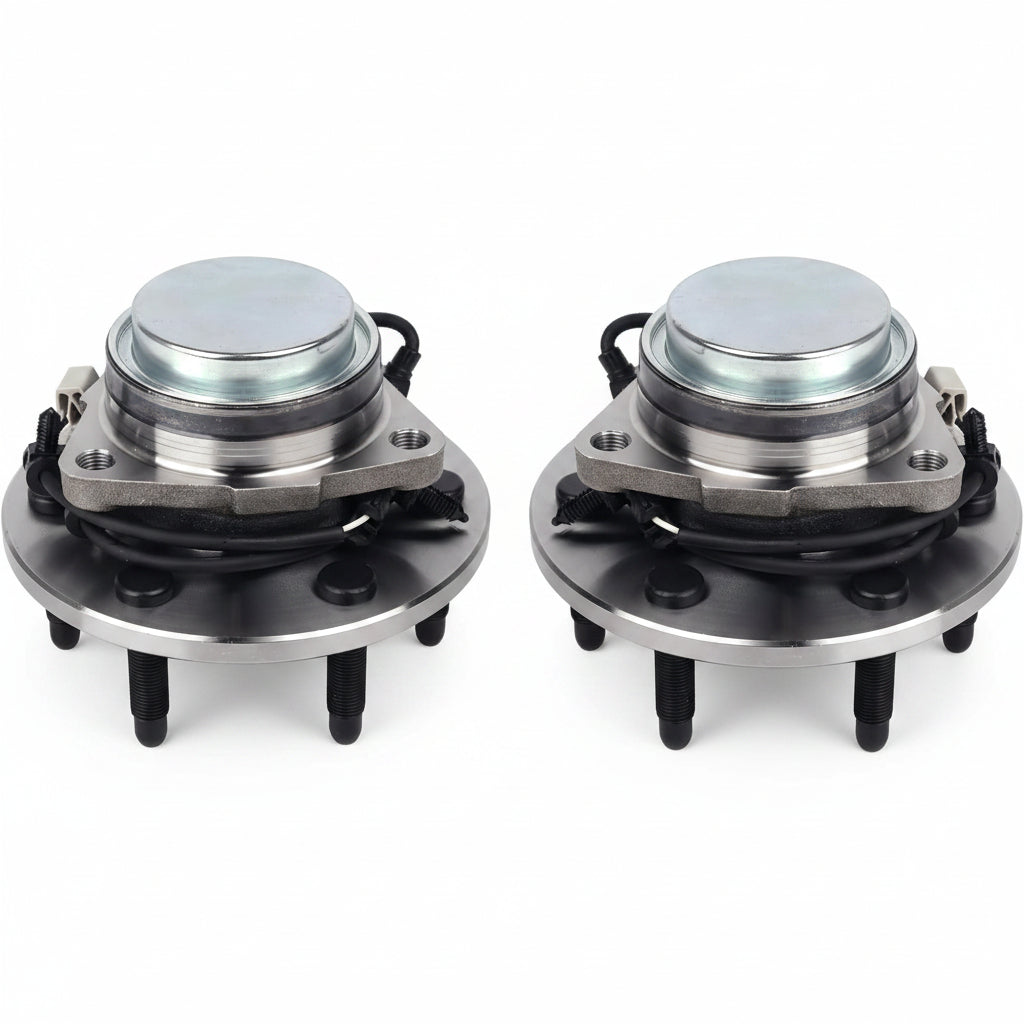 2-PCS 2WD Front Wheel Hub Assembly for 1999-2006 GM 1500 6-Lug Trucks/SUVs - 515054, w/ABS