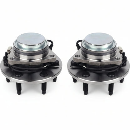 2-PCS 2WD Front Wheel Hub Assembly for 1999-2006 GM 1500 6-Lug Trucks/SUVs - 515054, w/ABS
