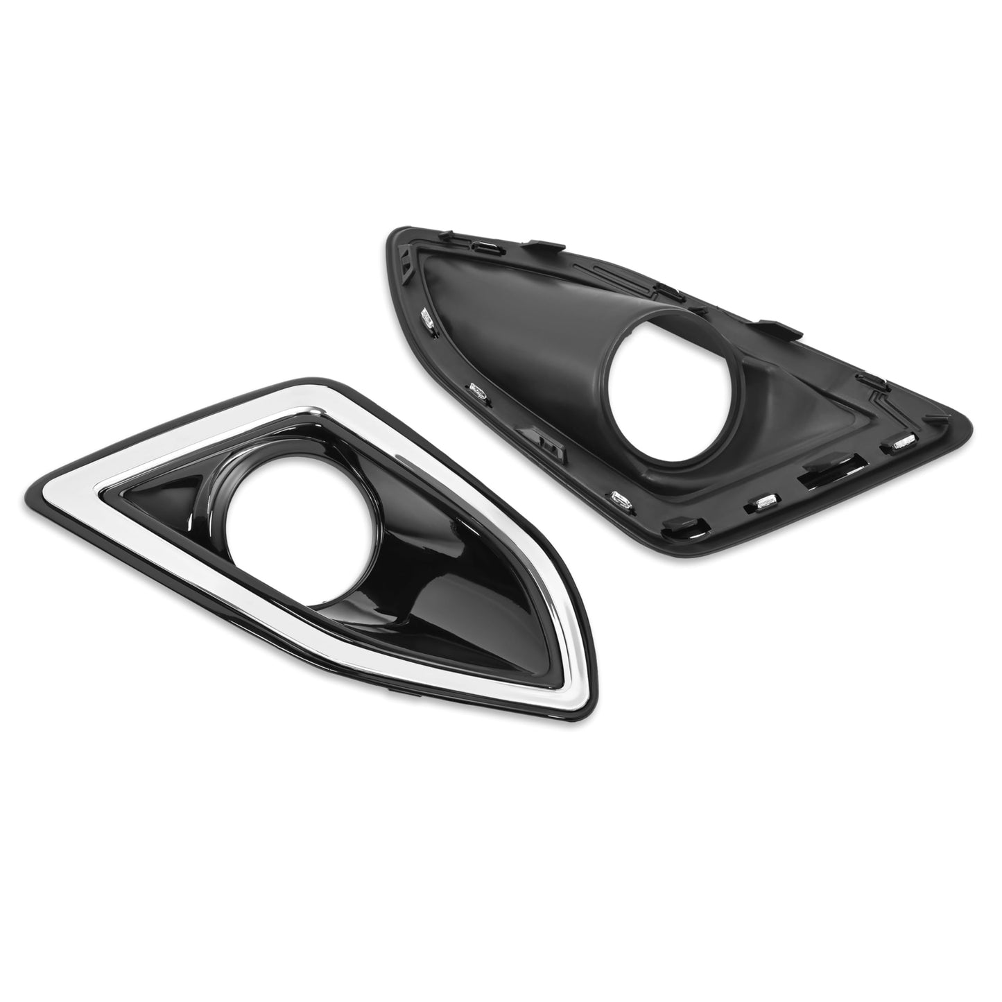 Ford Edge Fog Light Kit with Bezel, Clear Lens
