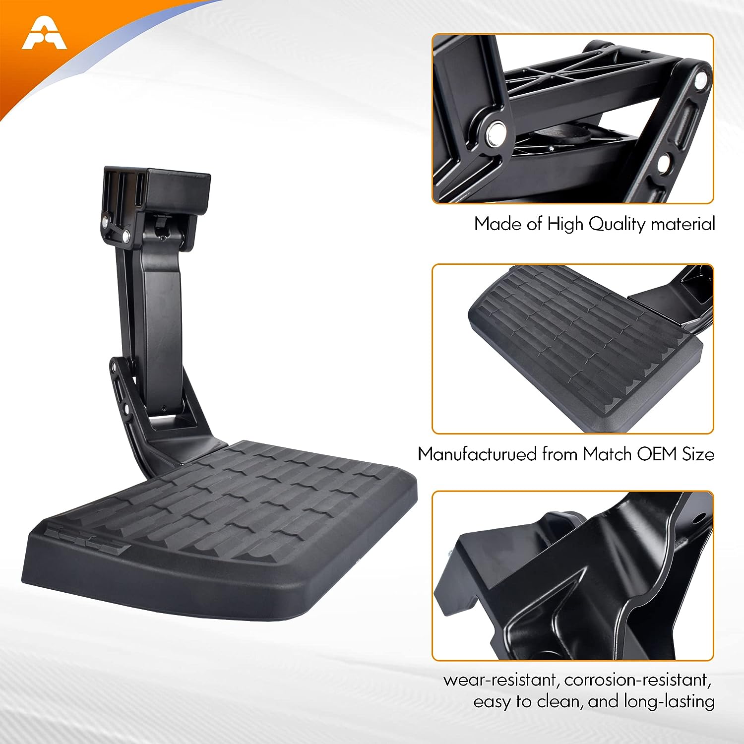 Rear Bed Step Tailgate Bedstep Compatible with Toyota Tundra 2022 2023 - OHMU