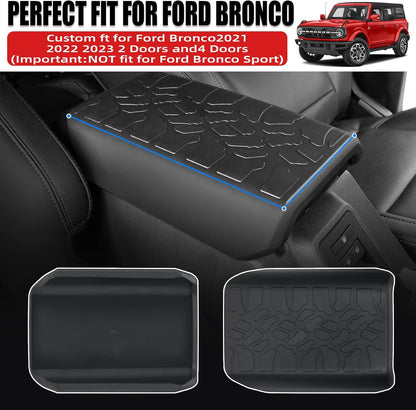 Waterproof TPE Armrest Cover for 2021-2024 Ford Bronco - Pet Scratch Protection