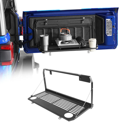 Wrangler JL Tailgate Table for Jeep JLU, Outdoor Trunk Organizer