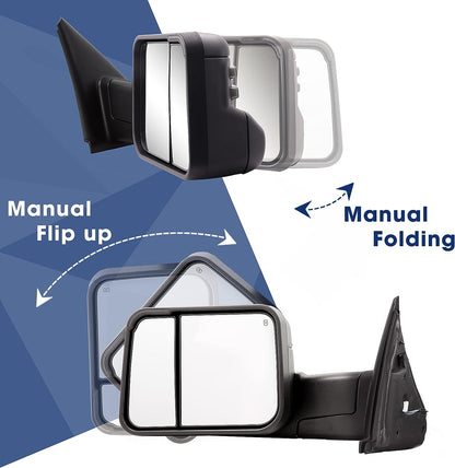 New Style Towing Mirror for Dodge Ram for 2002-2009 Dodge Ram 1500 2500 3500