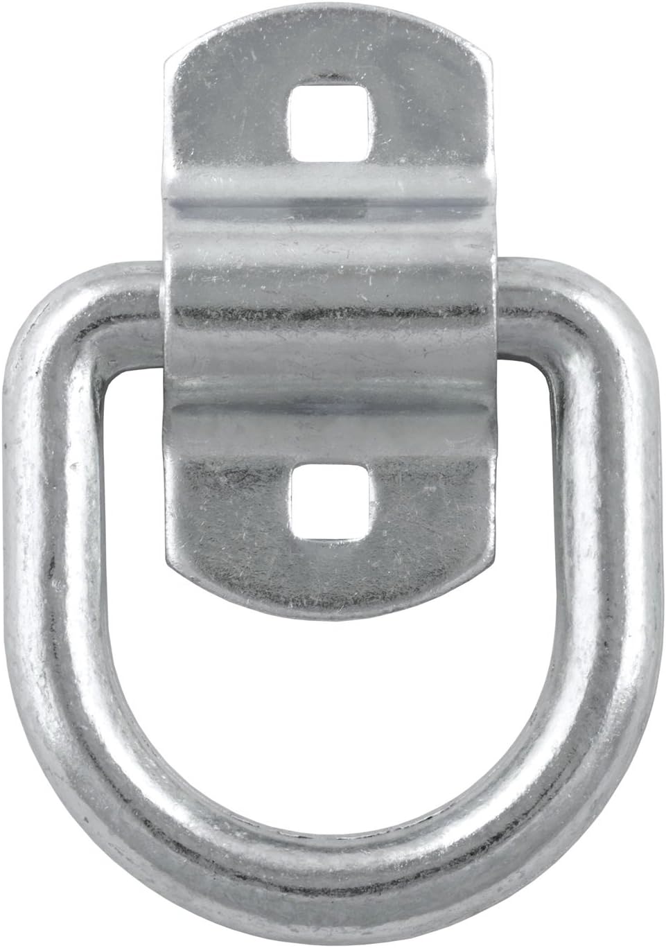 3"x3" Surface-Mount D-Ring Tie Downs (2-Pack) - 11,000 lb Break Strength