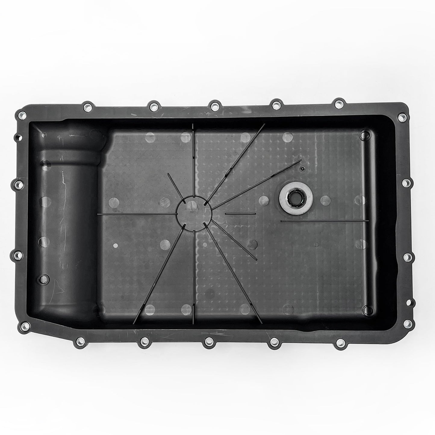 10R80 Transmission Oil Pan with Drain Plug for Ford Lincoln
