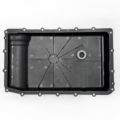 10R80 Transmission Oil Pan with Drain Plug for Ford Lincoln