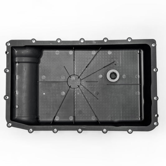 10R80 Transmission Oil Pan with Drain Plug for Ford Lincoln