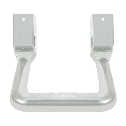 Electrophoresis Black Aluminum Side Steps - 300 lb Capacity, Universal for Chevy/Ford/Toyota/GMC/Dodge/Jeep