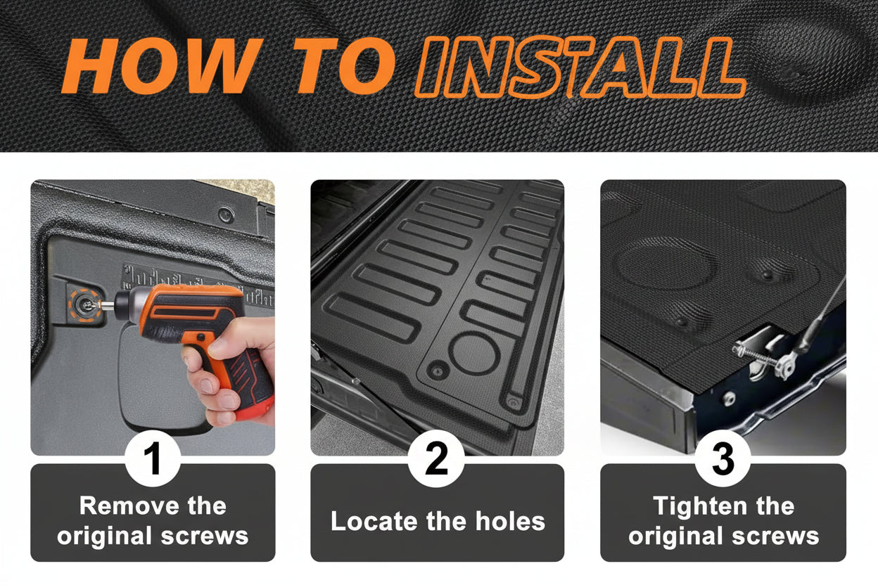 Tailgate Mat for 2015-2022 Chevy Colorado & GMC Canyon - All-Weather Protection
