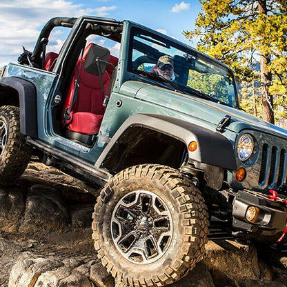 Door Off Mirror Compatible with Jeep Wrangler JK JL & Unlimited - OHMU