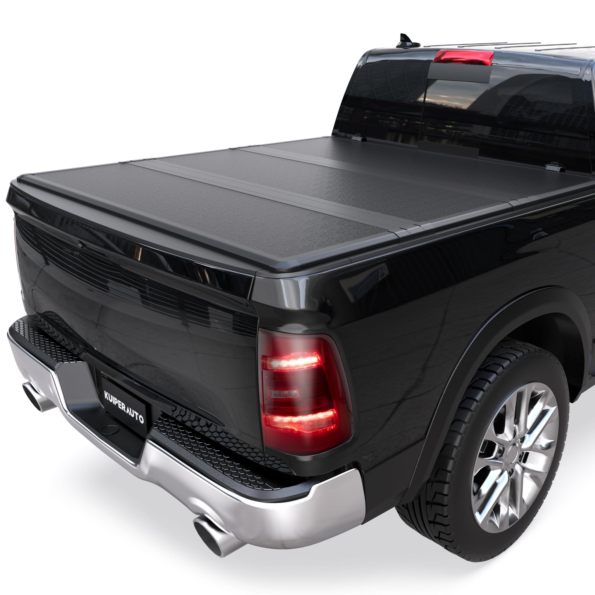 Soft Tri-fold 5.6 Feet Bed Tonneau Cover Compatible for 2009-2025 Dodge Ram 1500 (Incl. 2019-2024 Classic & 2019-2025 New Body Style) W/o Ram Box Truck Bed