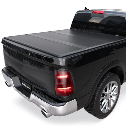 Soft Tri-fold 5.6 Feet Bed Tonneau Cover Compatible for 2009-2025 Dodge Ram 1500 (Incl. 2019-2024 Classic & 2019-2025 New Body Style) W/o Ram Box Truck Bed