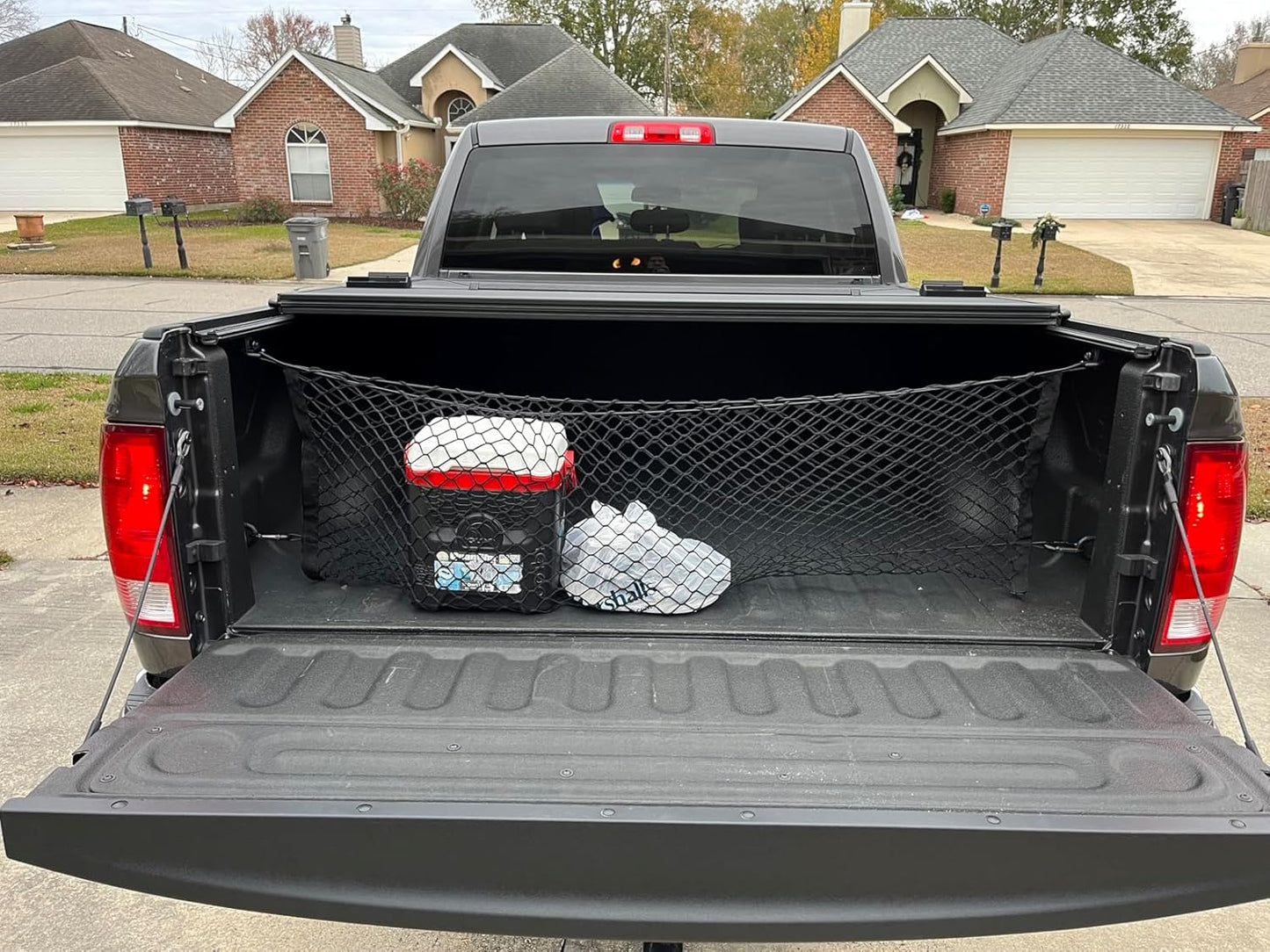 Heavy Duty Elastic Cargo Net (18"x50") for Ford, Chevy & GMC Pickup Beds