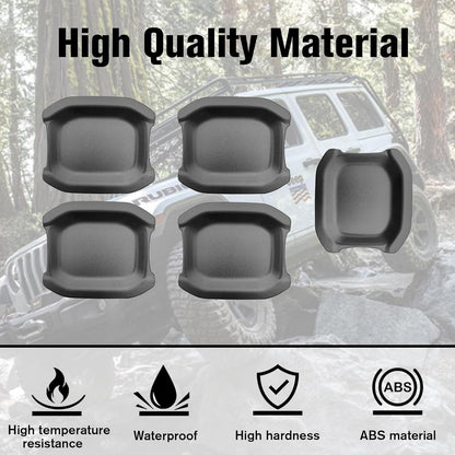 5-PCS Door Handle Bowl Protectors for 2018-2023 Jeep Wrangler JL 4-Door