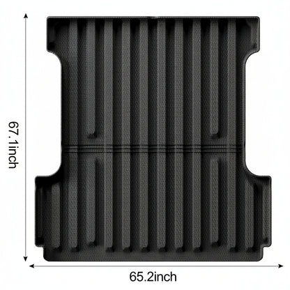 5.5' TPE Truck Bed Mat for 2015-2025 Ford F-150 & 2022-2023 Lightning - All-Weather Protection