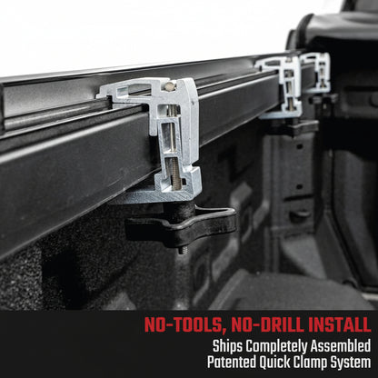 Soft Roll-Up Tonneau Cover for 2019-2026 Chevy/GMC 1500 - No-Drill, Marine-Grade Vinyl, Fits 5'10" Bed