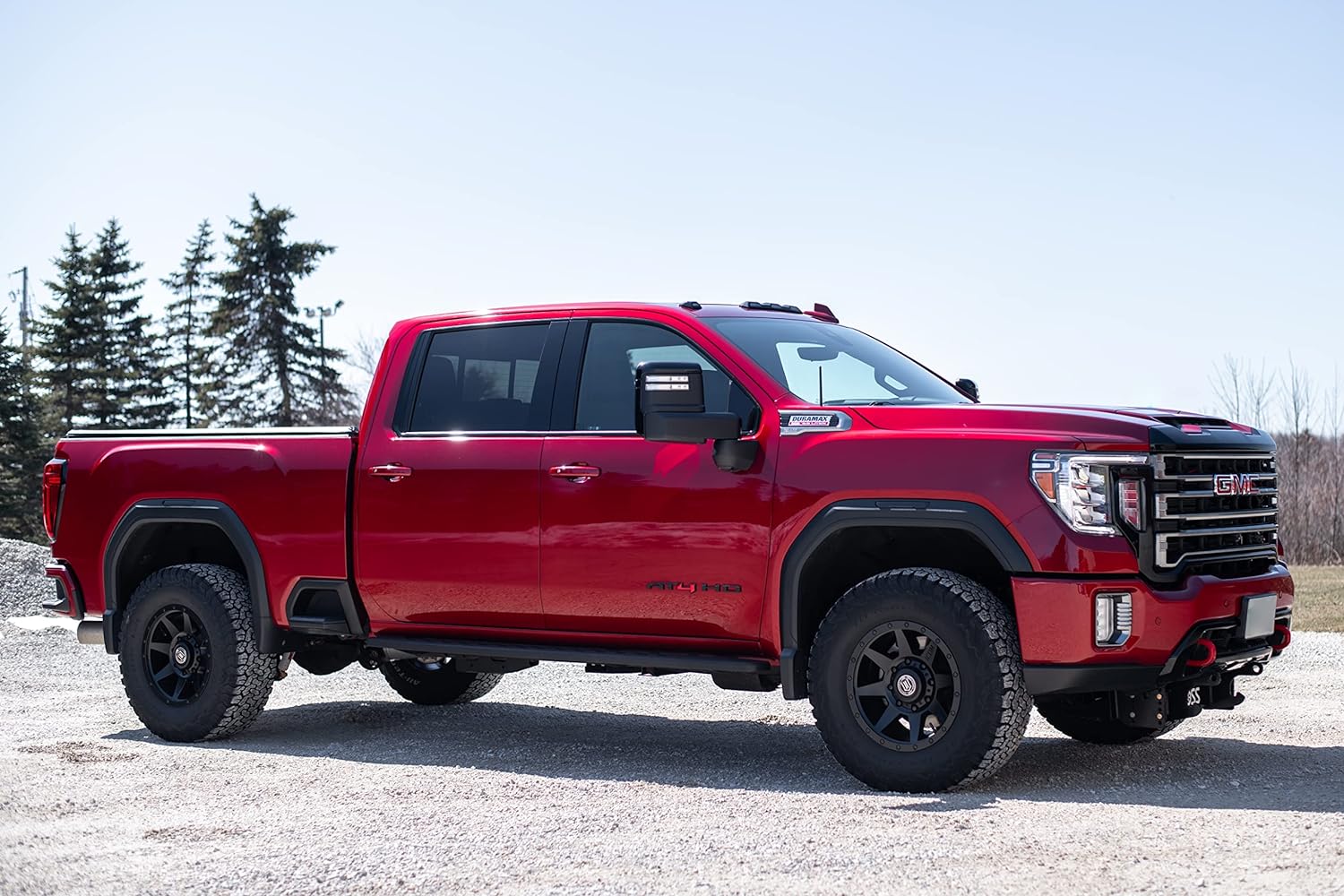 Short Rubber Antenna fits GMC Sierra 1500 (2006-2024) - The Original 6 3/4 Inch Accessories - OHMU