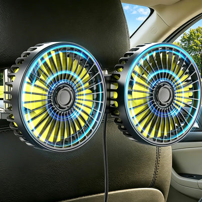 Car Backseat Fan for Kids, USB Powered