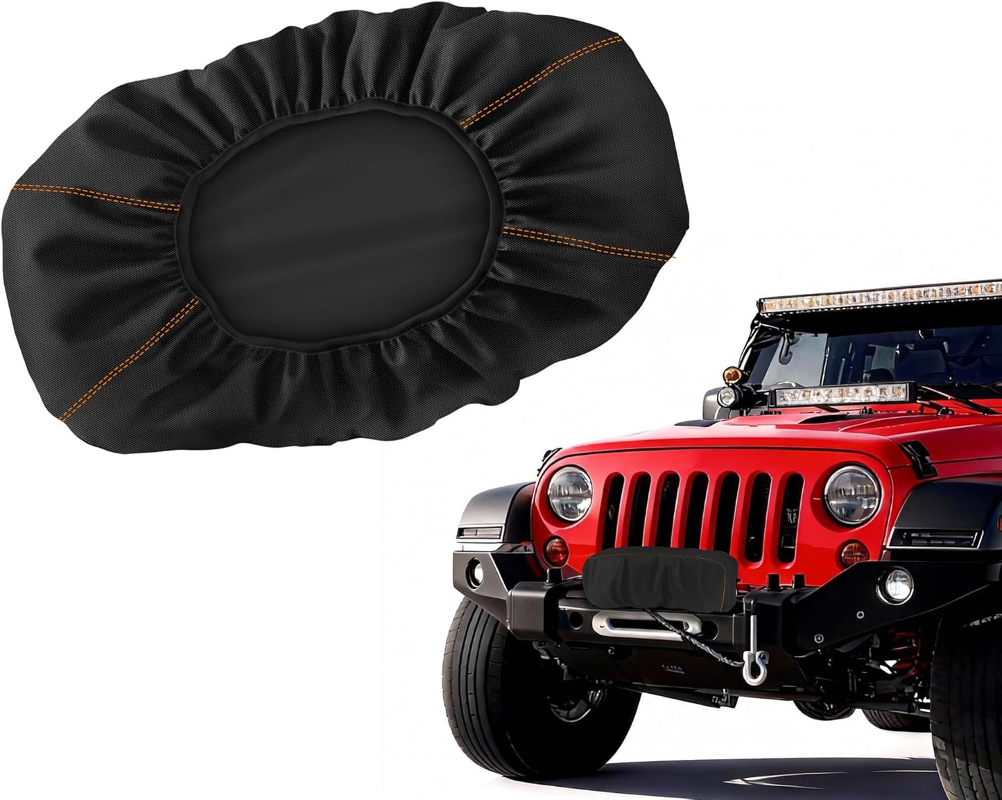 Dustproof Winch Cover - Waterproof & Tear Resistant for 12000-17500 lb Winches