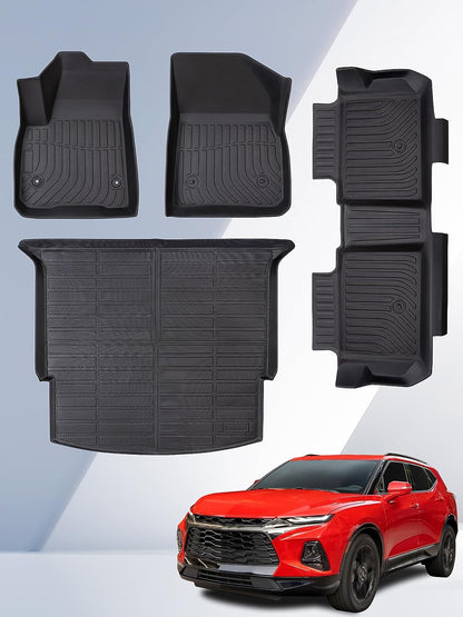 For Chevrolet Chevy Blazer Floor Mats 2023 2022 2021 2020 2019 - OHMU