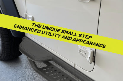 6" Two-Step Running Boards for 2007-2018 Jeep Wrangler JK 2-Door