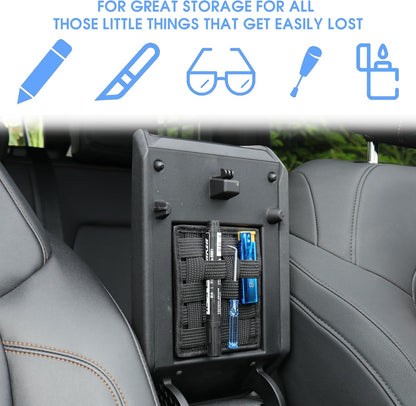 MOLLE Center Console Organizer for 2021-2026 Ford Bronco - Tactical Storage Pouch