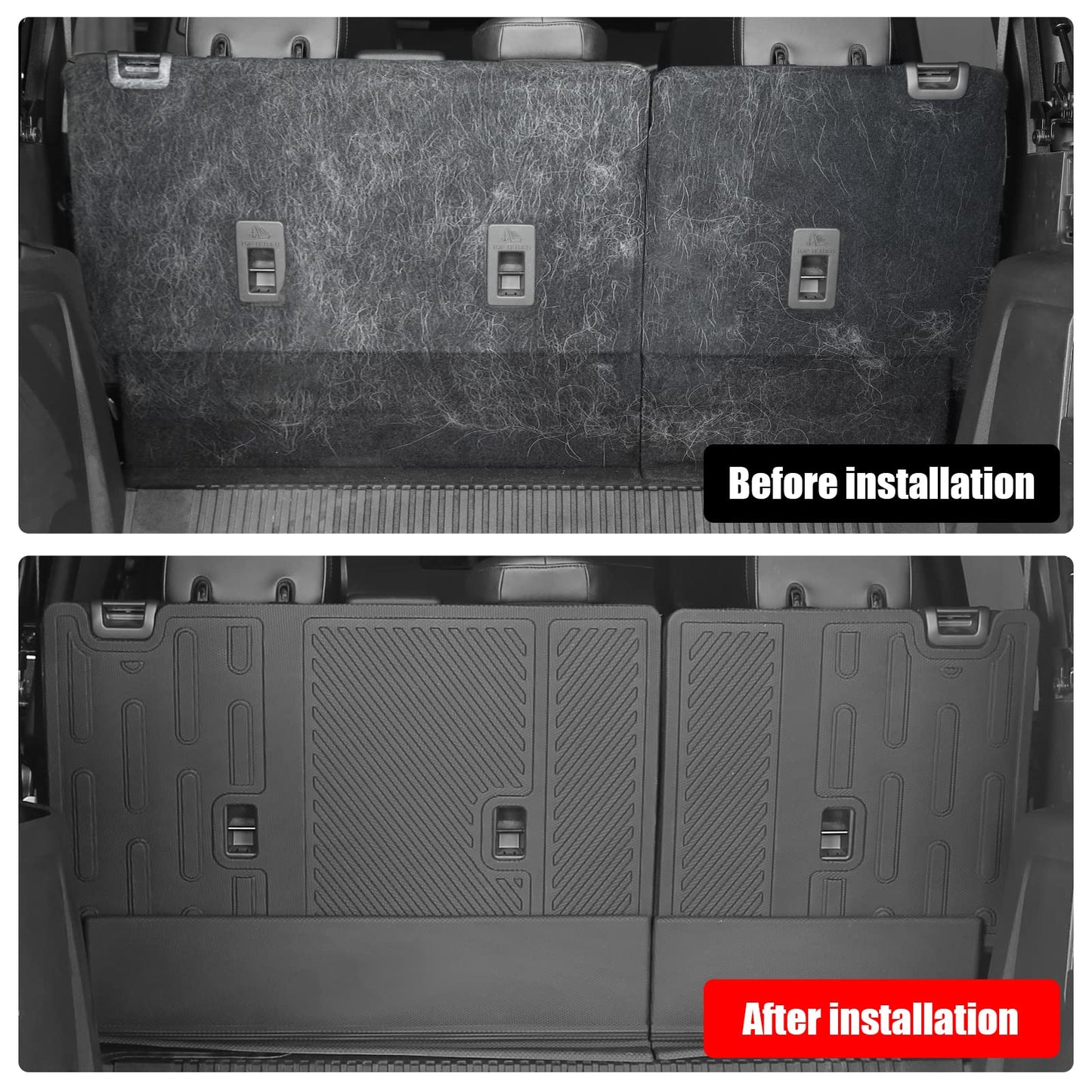 Floor Mats & Cargo Liner Set for 2021-2026 Ford Bronco 4-Door (Excludes Sport)