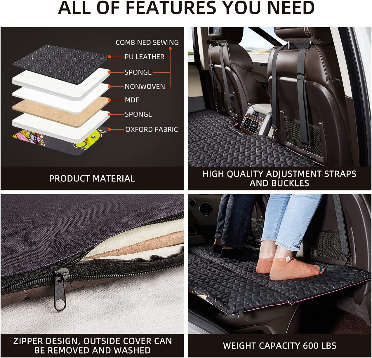 Portable SUV Non-Inflatable Car Mattress - OHMU