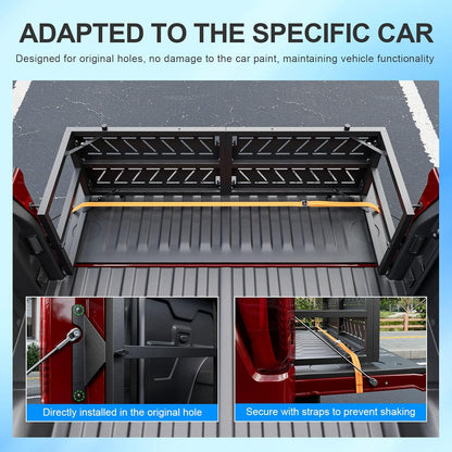 Tailgate Extender Compatible with 2019-2025 Chevy Silverado GMC Sierra Bed Extension Replacement for 2019-2025 Chevy Silverado Accessories