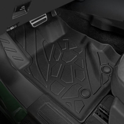 Floor Mats & Cargo Liner Set for 2021-2026 Ford Bronco 4-Door - Full Coverage with Door Sill Guards