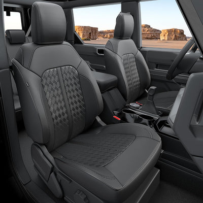 Waterproof Leather Seat Covers For Ford Bronco 4 Door 2021-2025