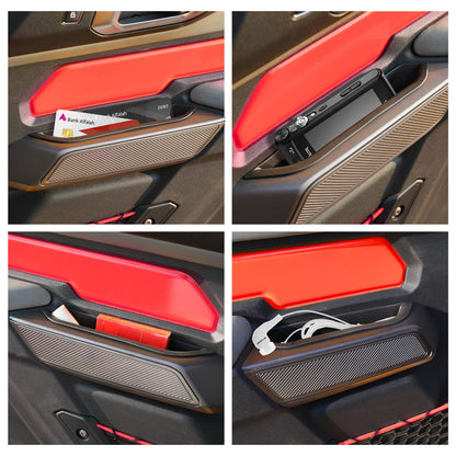 4-PCS Door Handle Storage Tray for 2021-2026 Ford Bronco 4-Door - Interior Organizer