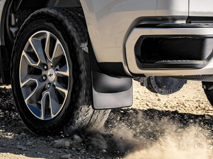 No-Drill Mud Flaps for Ford F-150 - Front & Rear Set (Black)