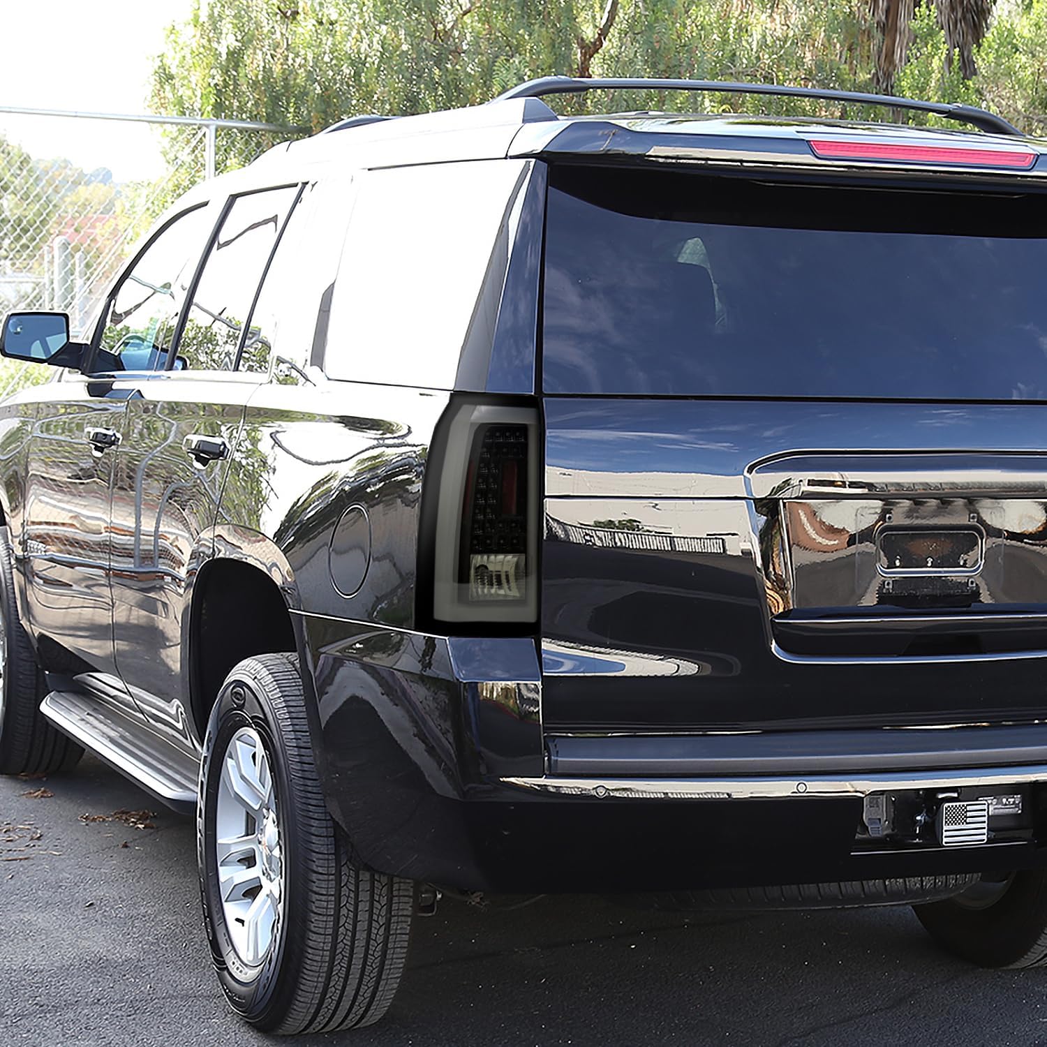 LED Bar Tail Lights Compatible with 2015-2020 Chevy Tahoe/Suburban LS LT LTZ, 2017-2020 Chevy Tahoe/Suburban Premier - OHMU
