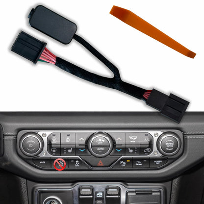 Auto Start-Stop Eliminator for 2018-2026 Jeep Wrangler JL & Gladiator JT (Plug & Play, Excludes 4XE)