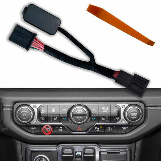 Auto Start-Stop Eliminator for 2018-2026 Jeep Wrangler JL & Gladiator JT (Plug & Play, Excludes 4XE)