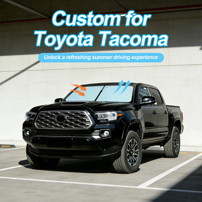 Toyota Tacoma Custom Fit Foldable Windshield Sun Shade