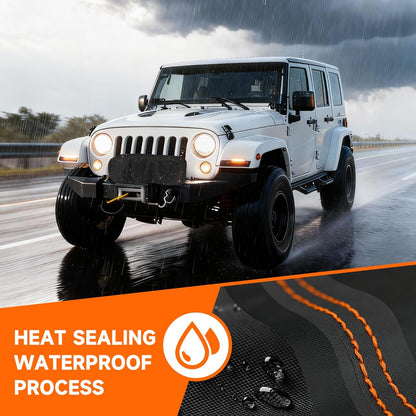 Dustproof Winch Cover - Waterproof & Tear Resistant for 12000-17500 lb Winches