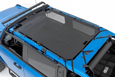 Mesh Bikini Top for 2021-2025 Ford Bronco 2/4-Door - UV-Resistant, Easy Install
