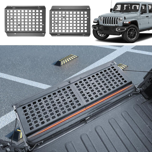 Fit 2020-2023 Jeep Gladiator JT Tailgate Molle Panel