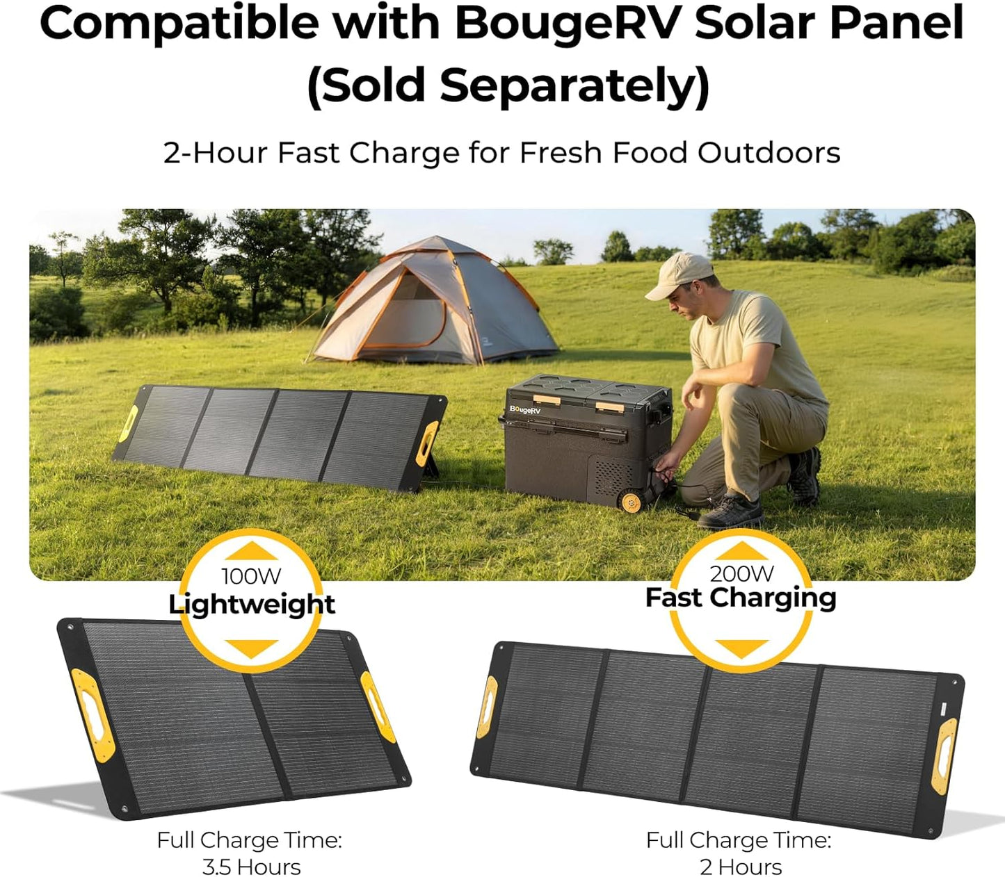 240Wh Detachable Battery for 12V Fridges (CRD2/Rocky/CRH20/CRX3) - Multi-Ports for Overlanding/Camping