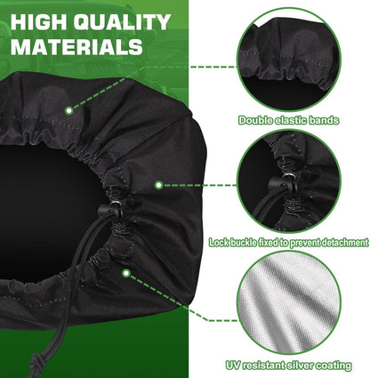 Heavy Duty Winch Cover - UV & Waterproof for 8500-17500 lbs, Universal Fit