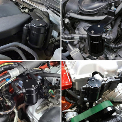 EVIL ENERGY Oil Catch Can,Air Oil Separator compatible with 2011-2023 F-150 2017-2023 Raptor 2018-2021 Expedition 3OZ
